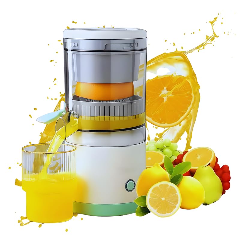 Drumstone    Electric Citrus Juicer Usb Rechargeable | Portable Orange Lemon Squeezer |Fresh Juice Maker