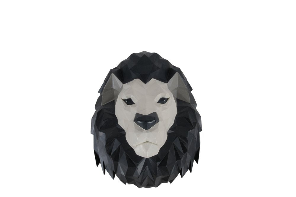 Anne Home - Origami Lion Head Wall Dcor