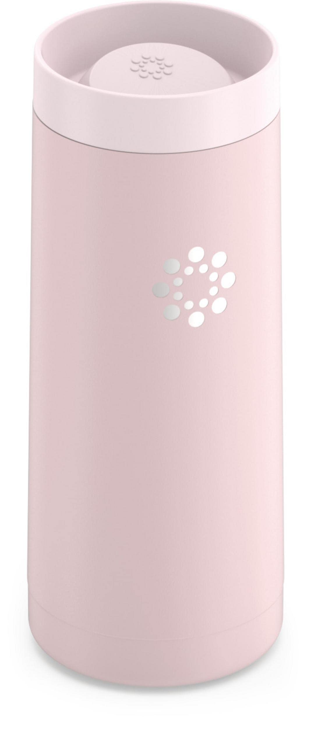 Lifefactory Stainless Steel Vacuum-Insulated Tumbler, 16 Ounce, Desert Rose