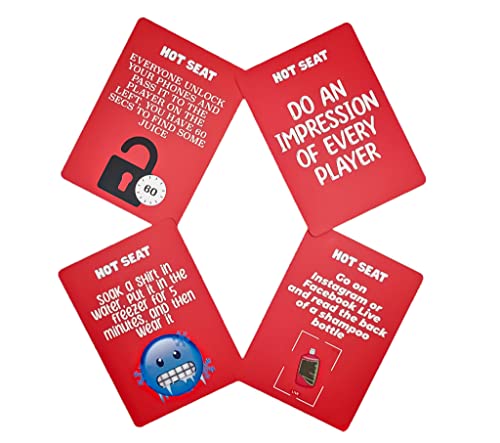 Girls Night In - Drinking Card Game For Adults | Fun Bachelorette Party Accessories & Favours | Girls Night Out Game | 200 Cards