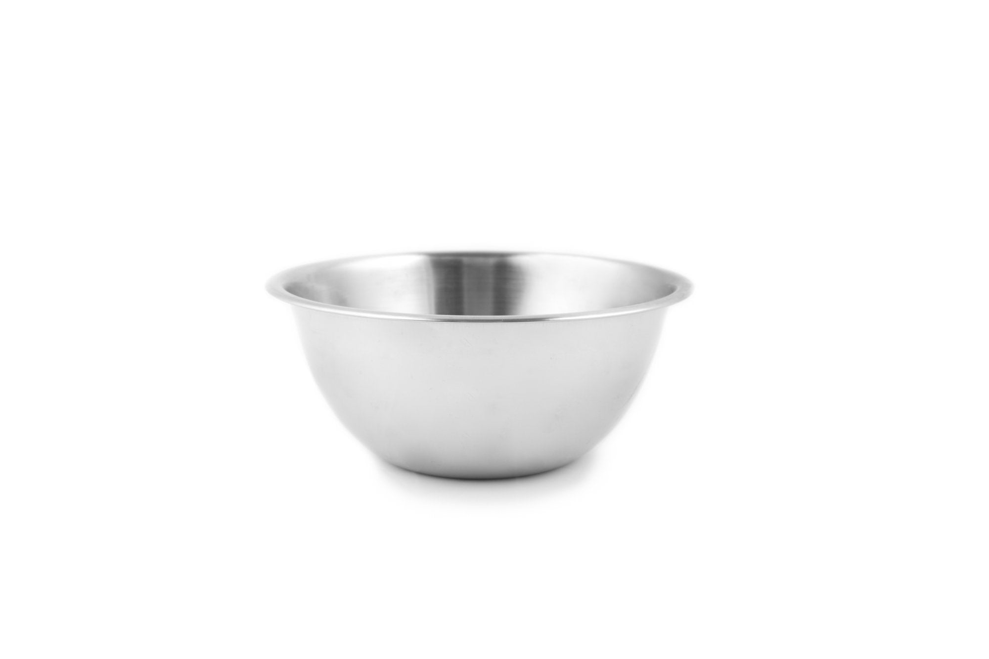 Fox Run Stainless Steel Small Mixing Bowl  7.25 x 7.25 x 3.75 inches  Metallic