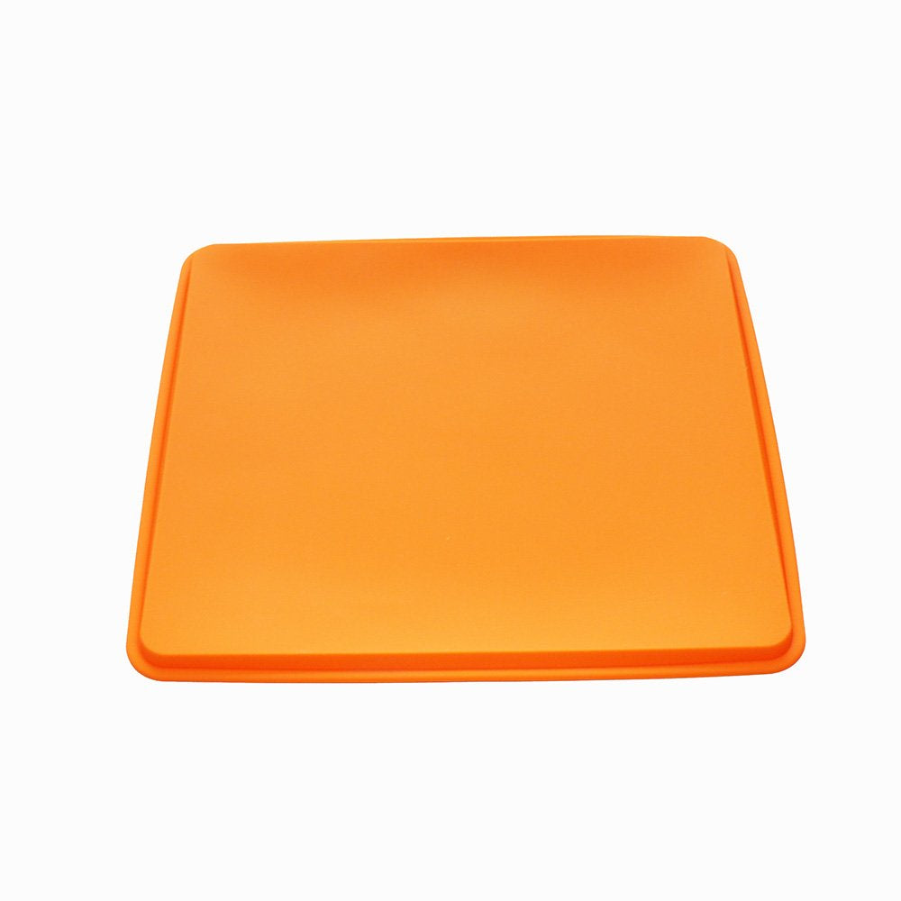 X-Haibei Swiss Roll Cake Mat Flexible Baking Tray Silicone Cookies Mold L10 W11Inch H 0.78Inch