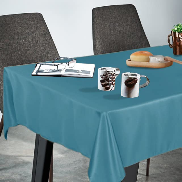 Fitable Rectangle Tablecloth 60X120 Inch Tablecloth Stain And Wrinkle Resistant Washable Polyester Table Cloth, Decorative Fabri