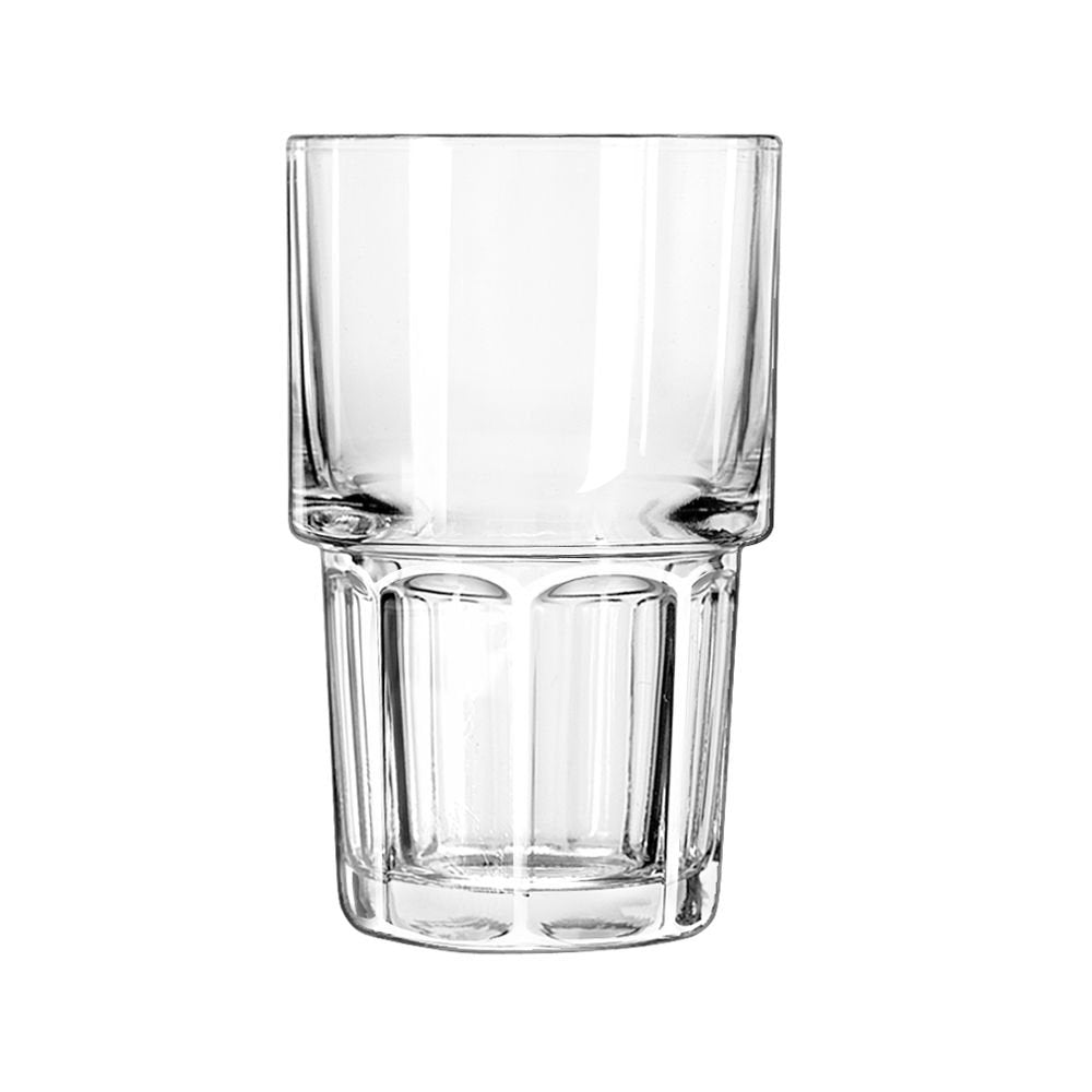 Libbey 15654 Gibraltar Stackable Beverage, 12 Oz, 5'' Height, 3.125'' Width, 5'' Length, L, Clear (Pack Of 36)