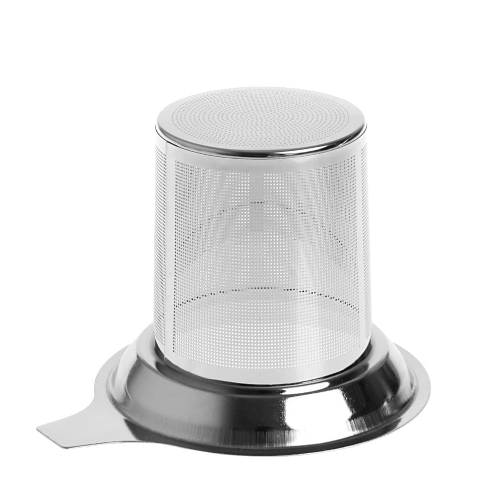 datsto Tea Infuser - Extra Fine Mesh Stainless Steel Steeper, Large Capacity, Easy to Clean, Ideal for Mugs and Teapots
