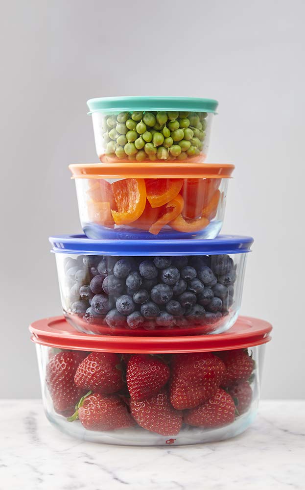 Pyrex 1123271 Food Storage, 14 Pc Set, Multi