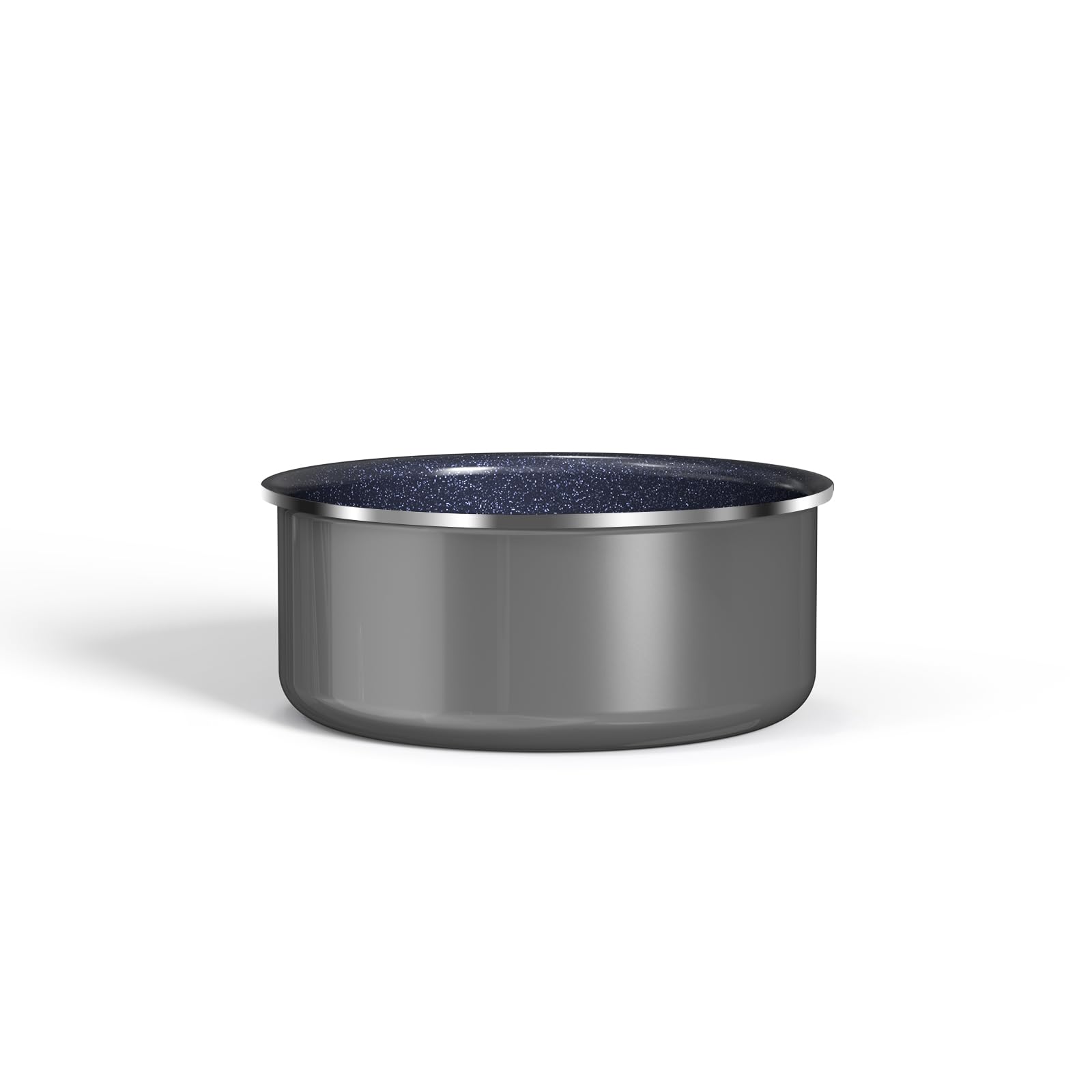 DUXANO 2 QT Saucepan, Ceramic Nonstick, PFASFree, Induction Compatible, Oven & Dishwasher Safe, Gray (7.09  3.15 in), Compati