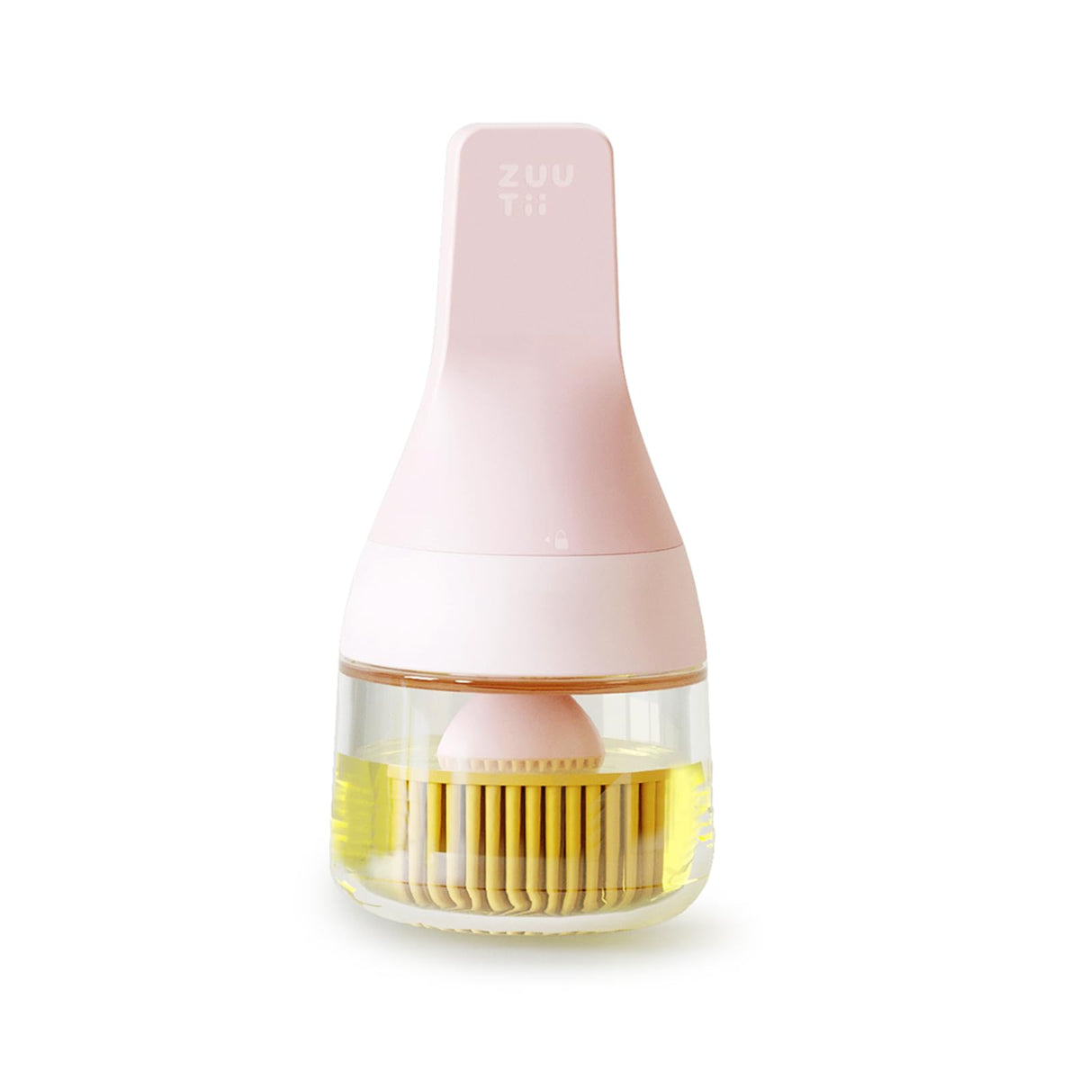 Zuutii Oil Dispenser With Silicone Brush For Cooking,Glass Oil Bottle With Heat Resistant Basting Brushes For Baking, Food Brush