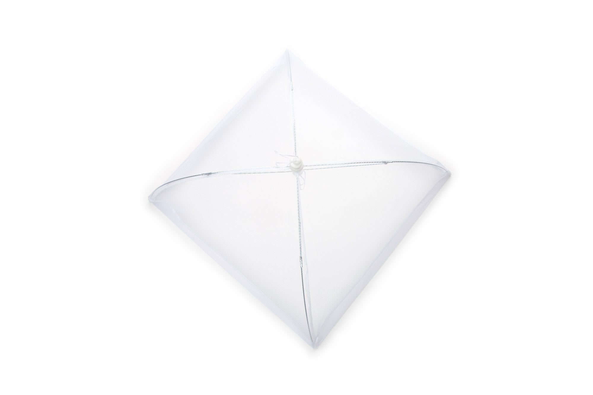 Fox Run Square Food Umbrella, Giant, 18'' Sq, White