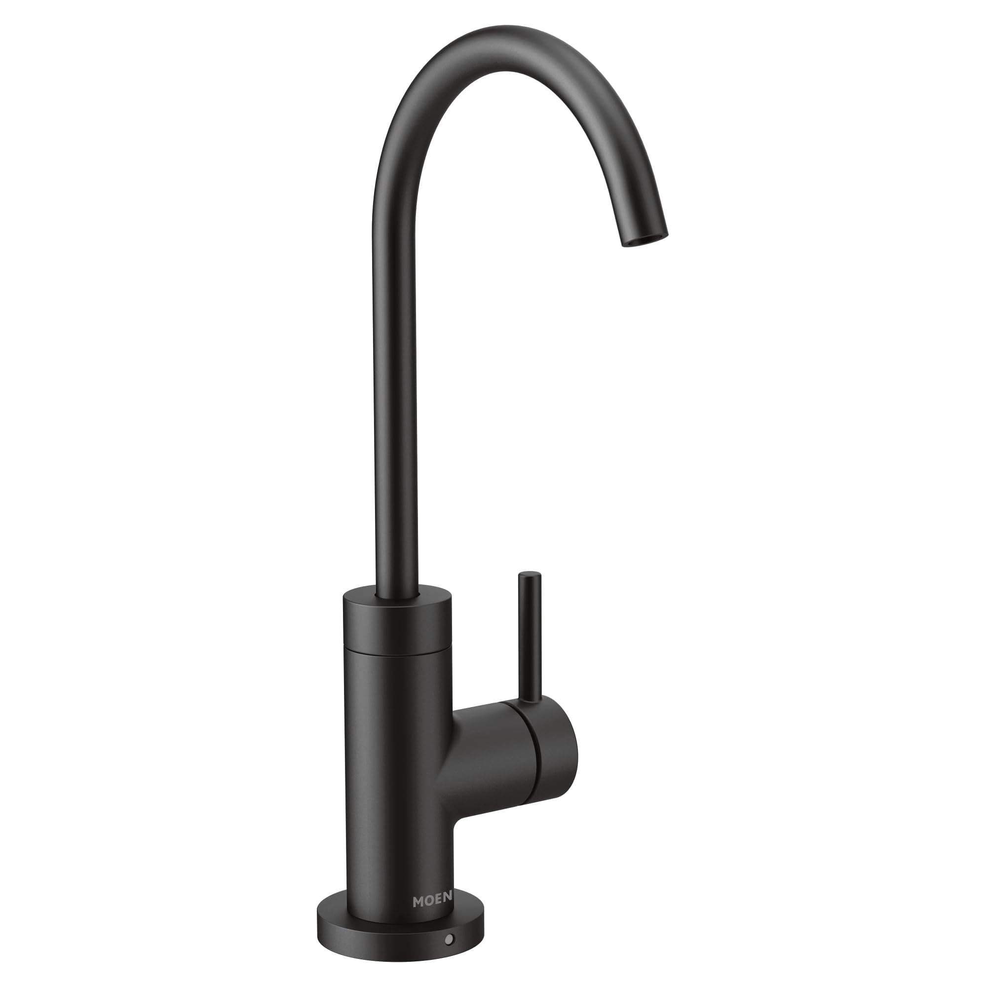 Moen S5530Bl Sip Modern Cold Water Kitchen Beverage Faucet With Optional Filtration System, Matte Black