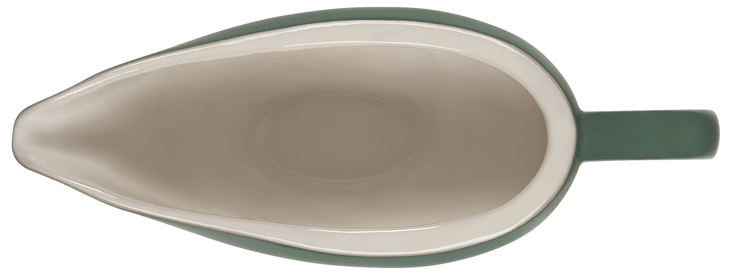 Le Creuset Gravy Boat, 16 oz Stoneware, Artichaut Color, Model PG7126T-12795