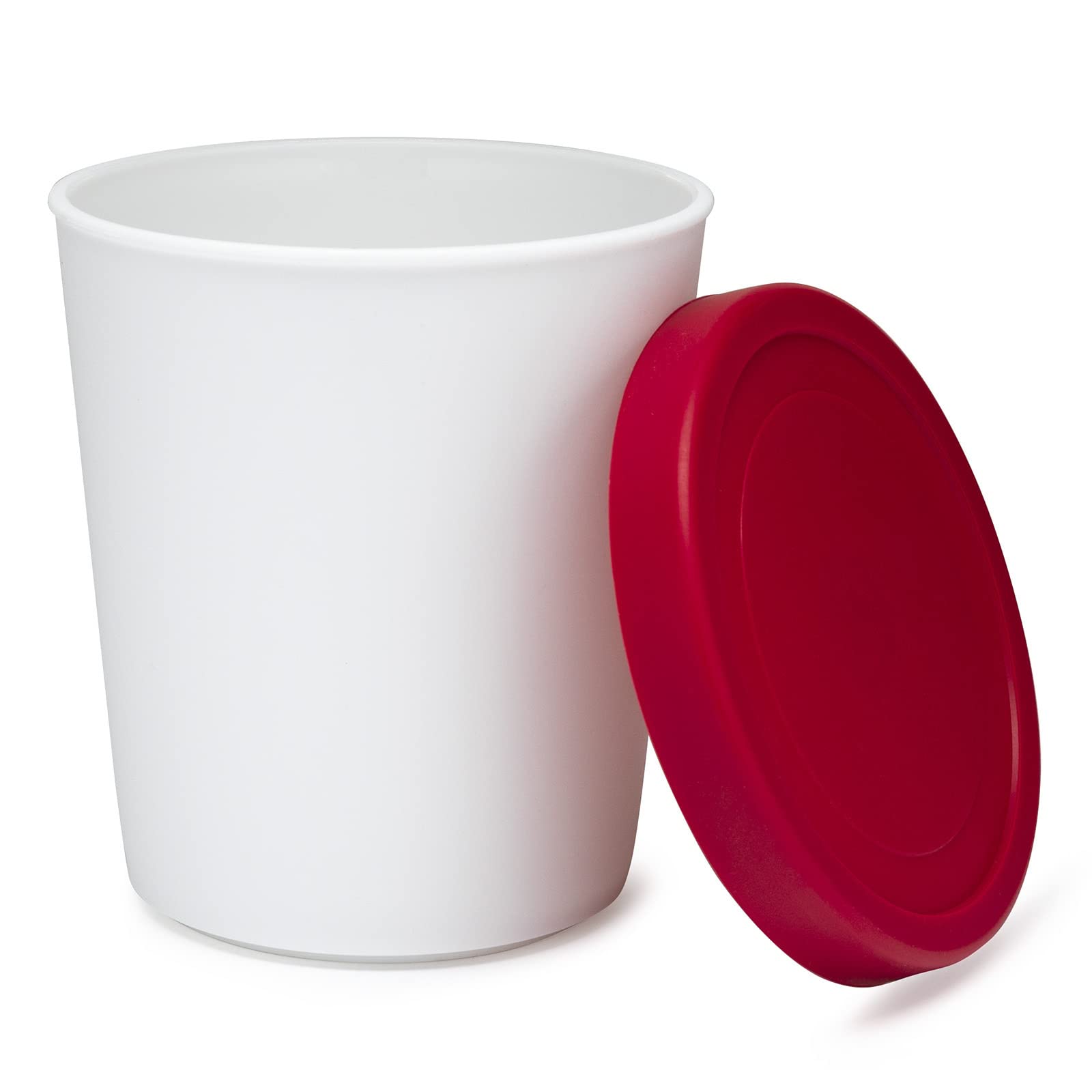 Chefwave Reusable Ice Cream Containers - Set Of 2 Leak Proof Silicone Tubs With Lids For Freezer Storage - Perfect For Storing H