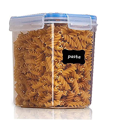 Diablos Airtight Kitchen Storage Containers Set Of 11000Ml, Plastic Fridge Storage Container With Lock & Seal Lid, Blue