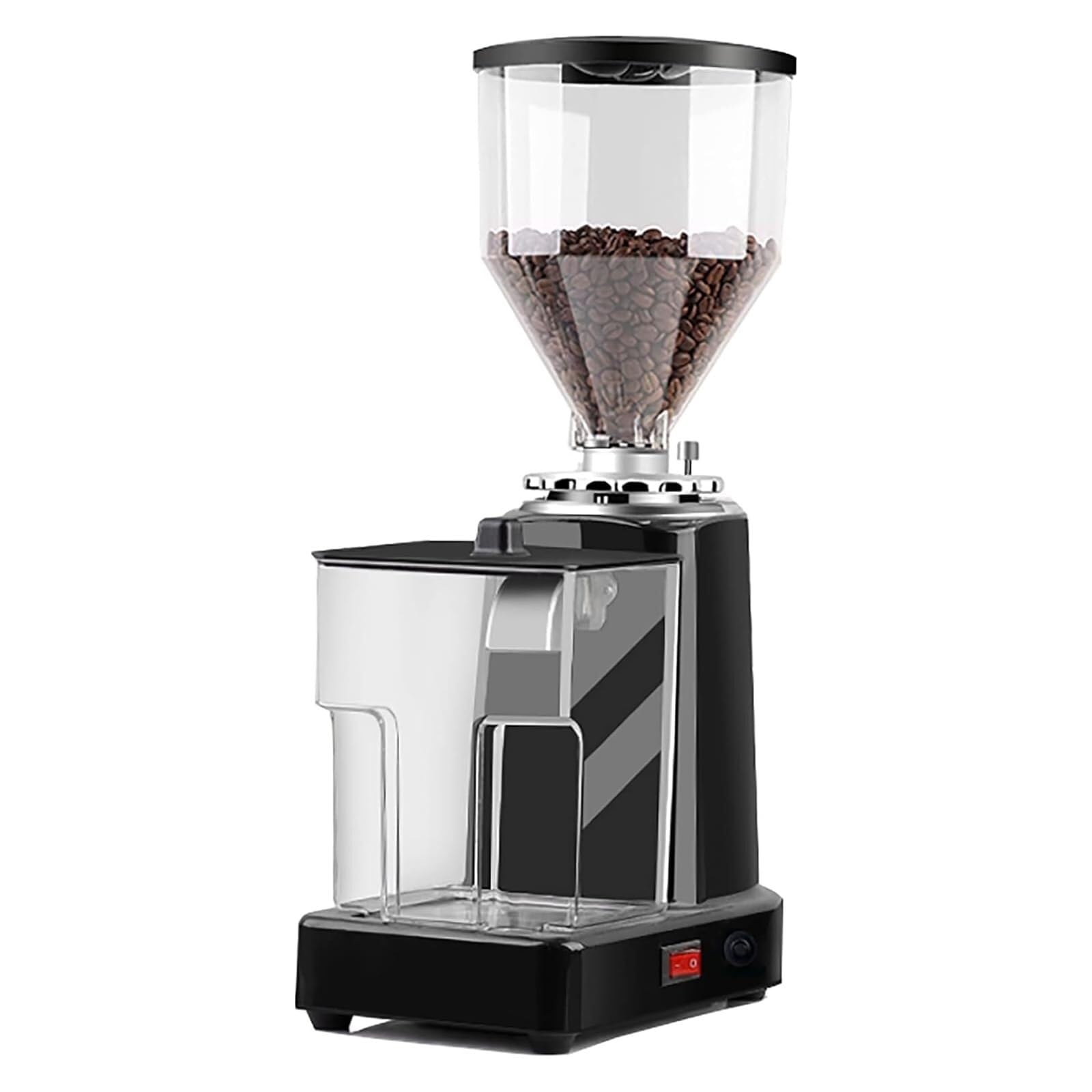 Coffee Grinder Electric Burr Grinding Machine 35oz Coffee Bean Grinder Easy To Clean for Home Travel Outdoor 0.7oz/s(Black)