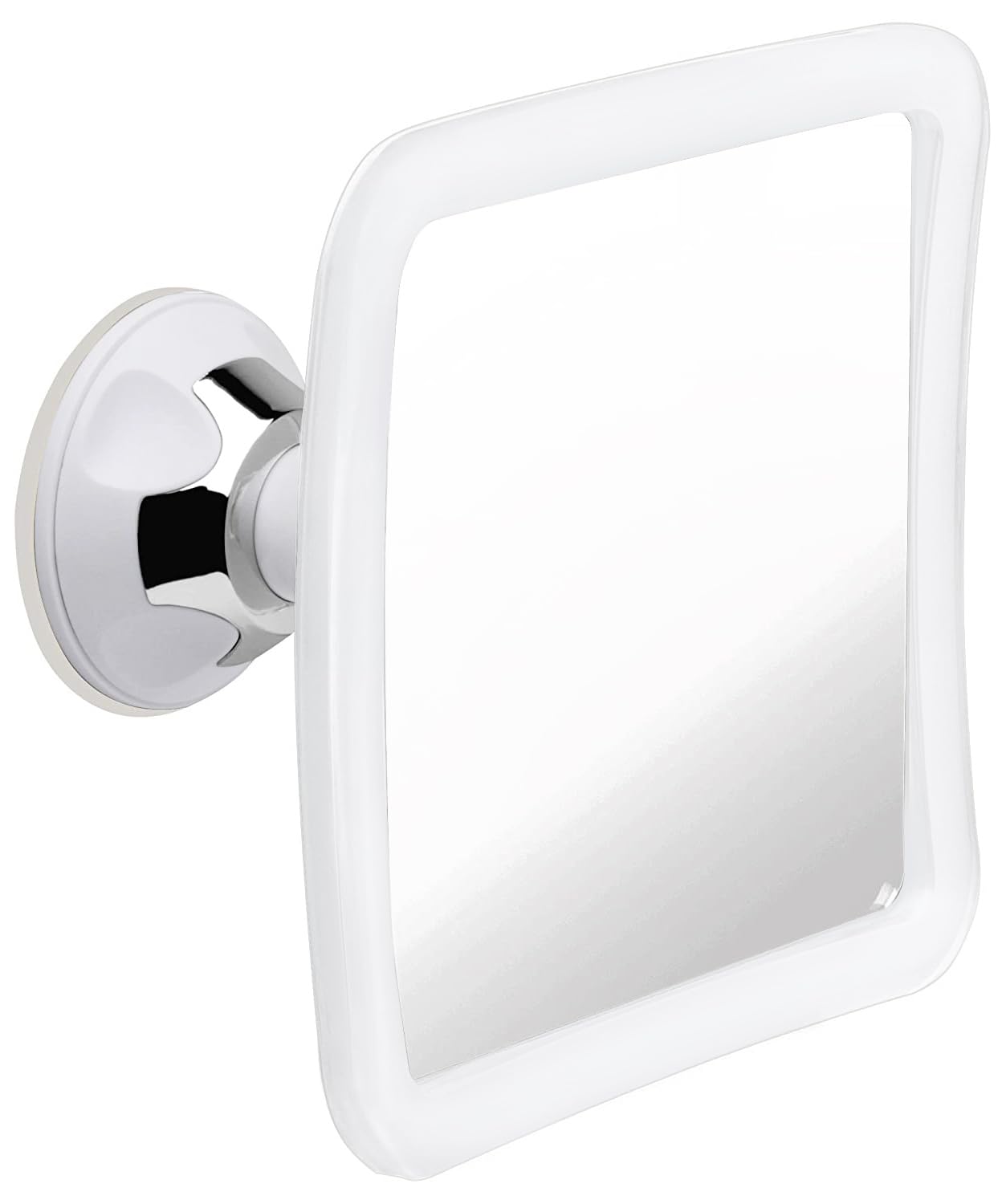 Mirrorvana Fogless Shower Mirror For Shaving With Improved Suction And 360 Swivel - Unbreakable Fog Free Mirror For Men And Wome