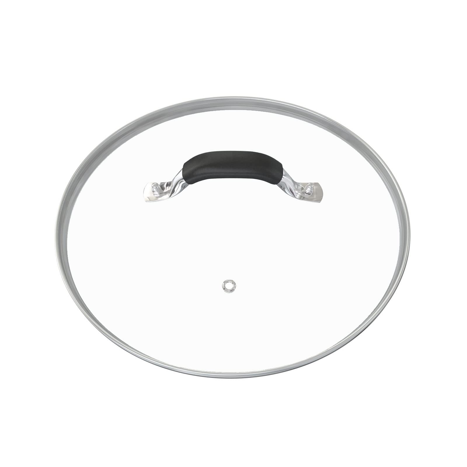 WishDirect 12 Inch Tempered Glass Pot Lid Compatible with 12    Lodge Cast Iron Skillets and 7 Quart Dutch Ovens - Designed with