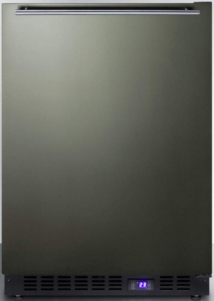 Scff53Bxkshh 24 Undercounter Or Freestanding Freezer With 4.72 Cu. Ft. Capacity Frost Free Operation Digital Thermostat And Adju