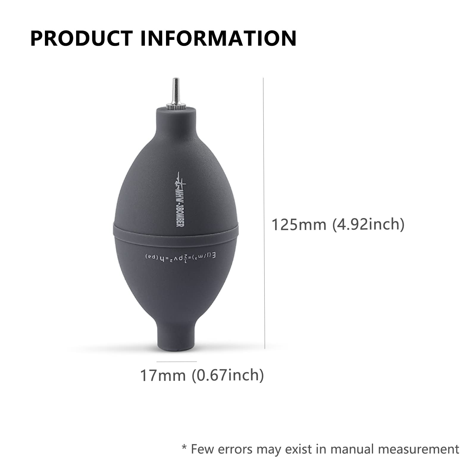 Mhw-3Bomber Air Blower Coffee Grinder Cleaning Tool Camera Dust Clean Coffee Cleaning Brush Walnut Wood Handle Coffee Powder Air