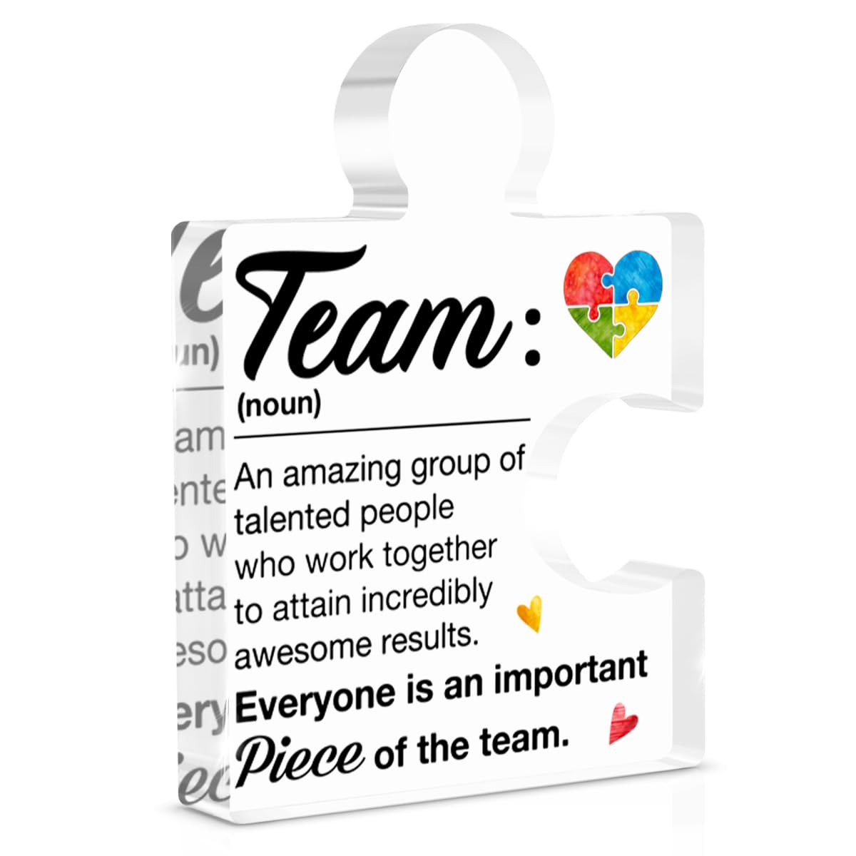 Team Appreciation Gifts for Coworkers Employees, Thank You Congratulations Gift for Staff Colleagues Coach, Best Teamwork Gifts 