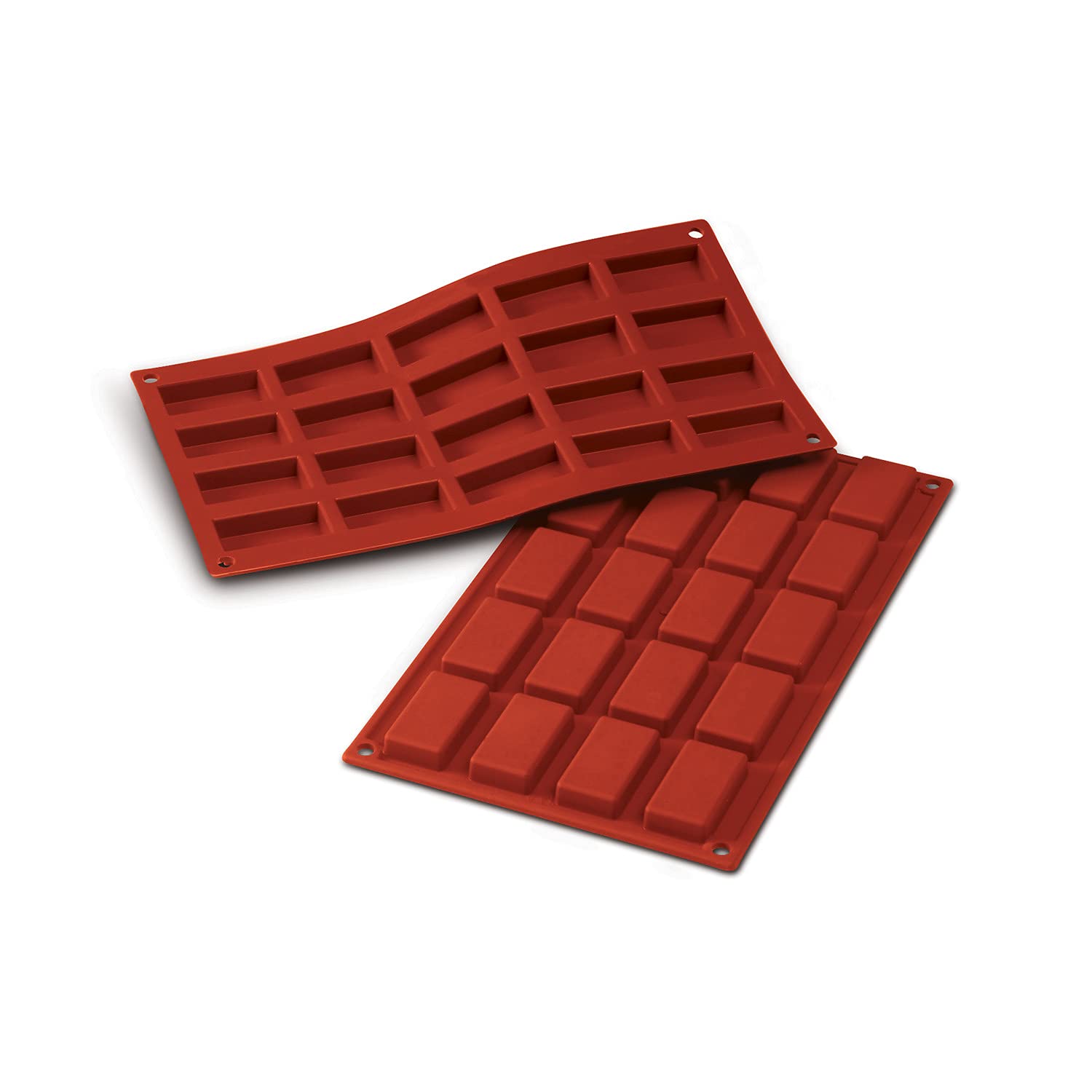 Silikomart Silicone Classic Collection Mold Shapes, Financiers, Small