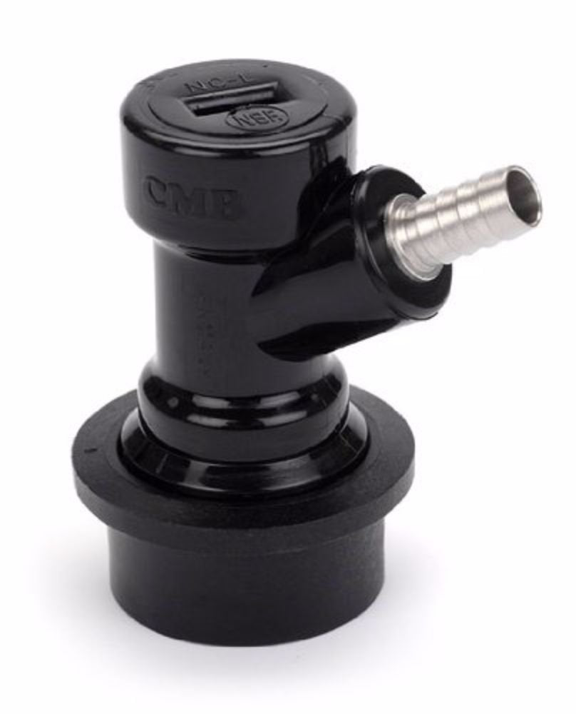 E.C. Kraus Quick-Disconnect: Liquid Barbed /Ball-Lock