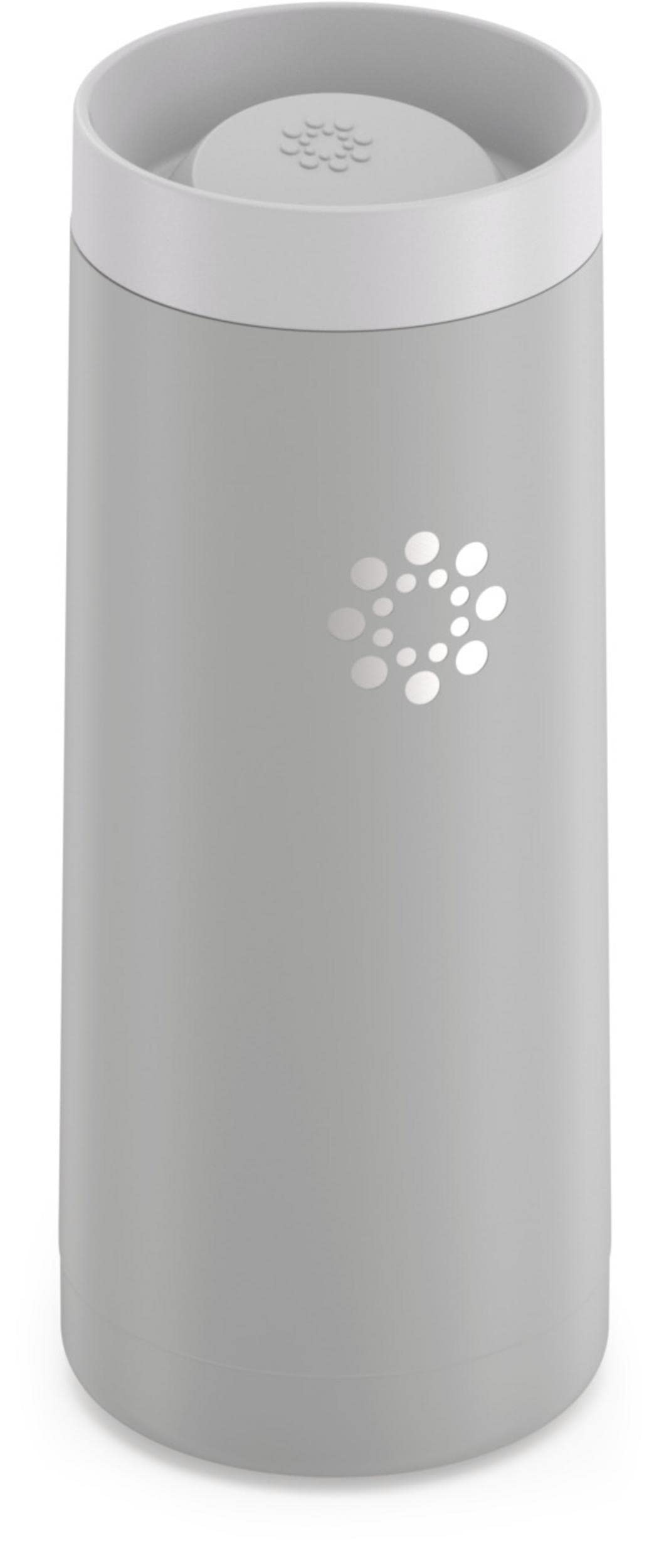 Lifefactory Stainless Steel Vacuum-Insulated Tumbler, 16 Ounce, Stone Gray