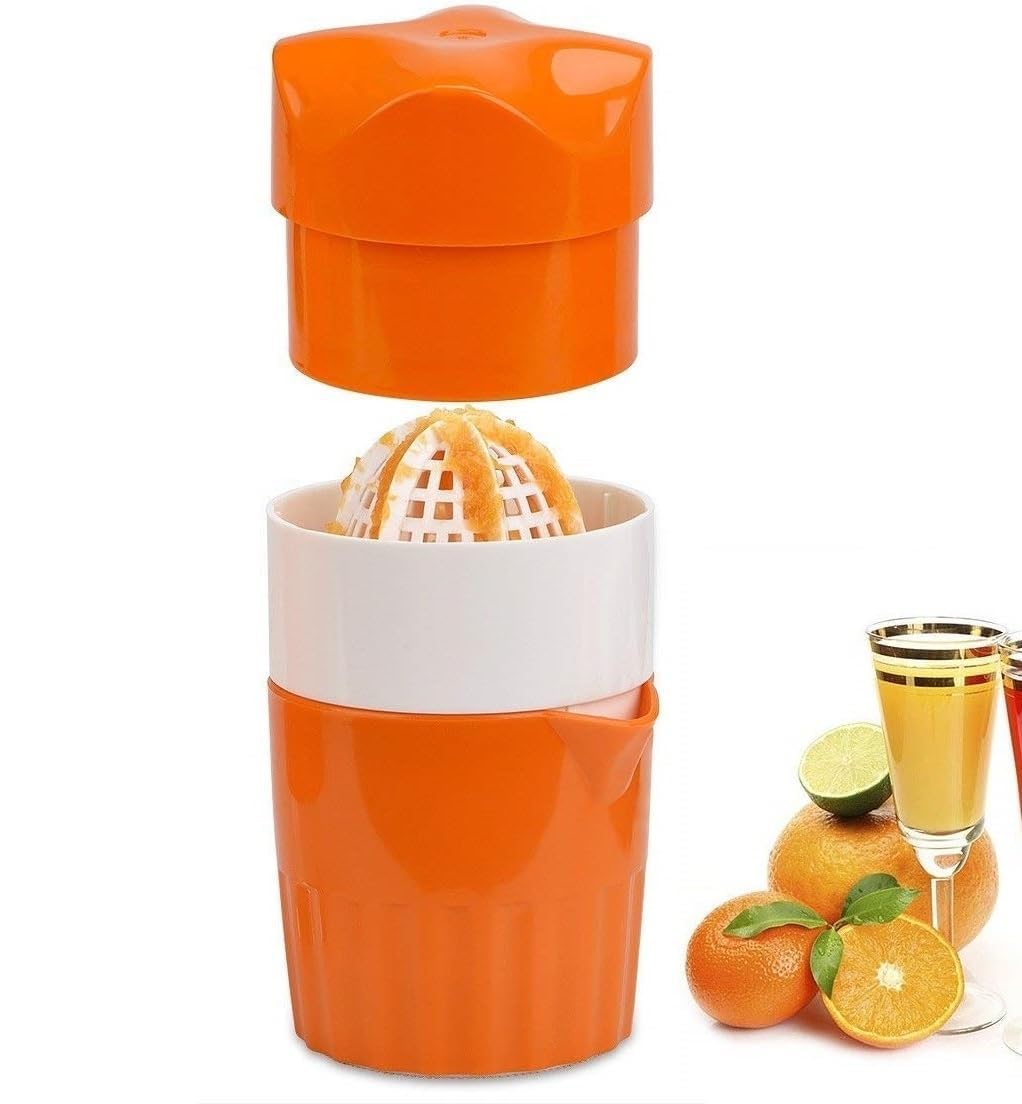 Rosebee Manual Hand Press Orange Juicer/Fruit Juicer/Lemon Juicer/Juicer Machine Hand JuicerPlastic
