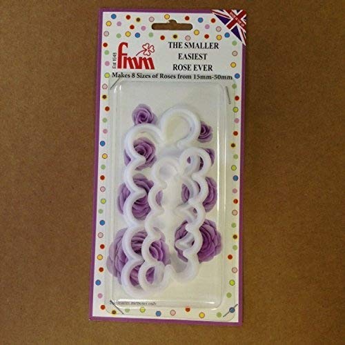 Fmm The Easiest Rose Ever Cutter Set. Small, Medium, Large