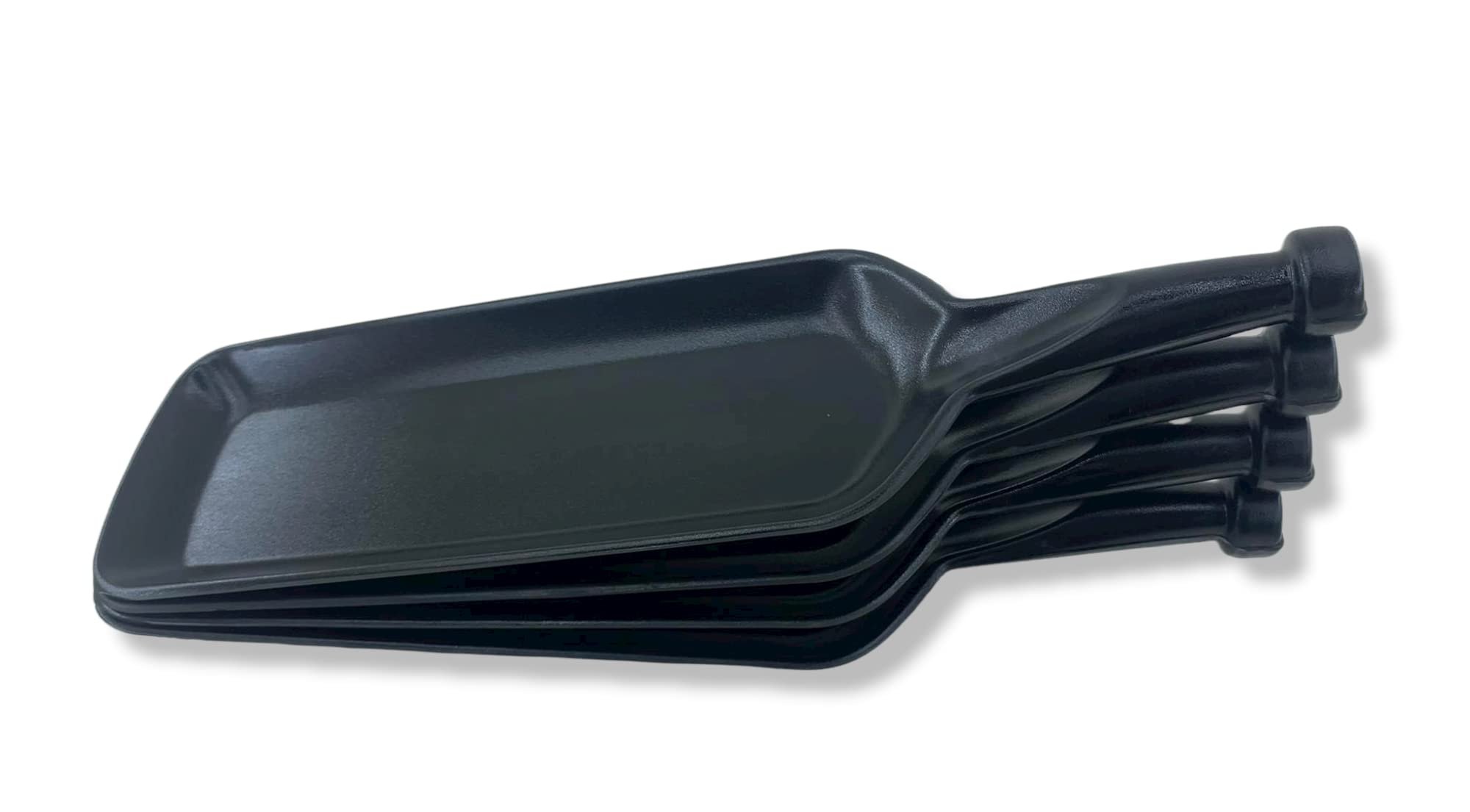 ECOSPIT CONTAINER Melamine Bat Shape Snacks And Sweets, Serving Platter/Tray For Home, Hotel & Restaurant Kitchen (Matt Black) (