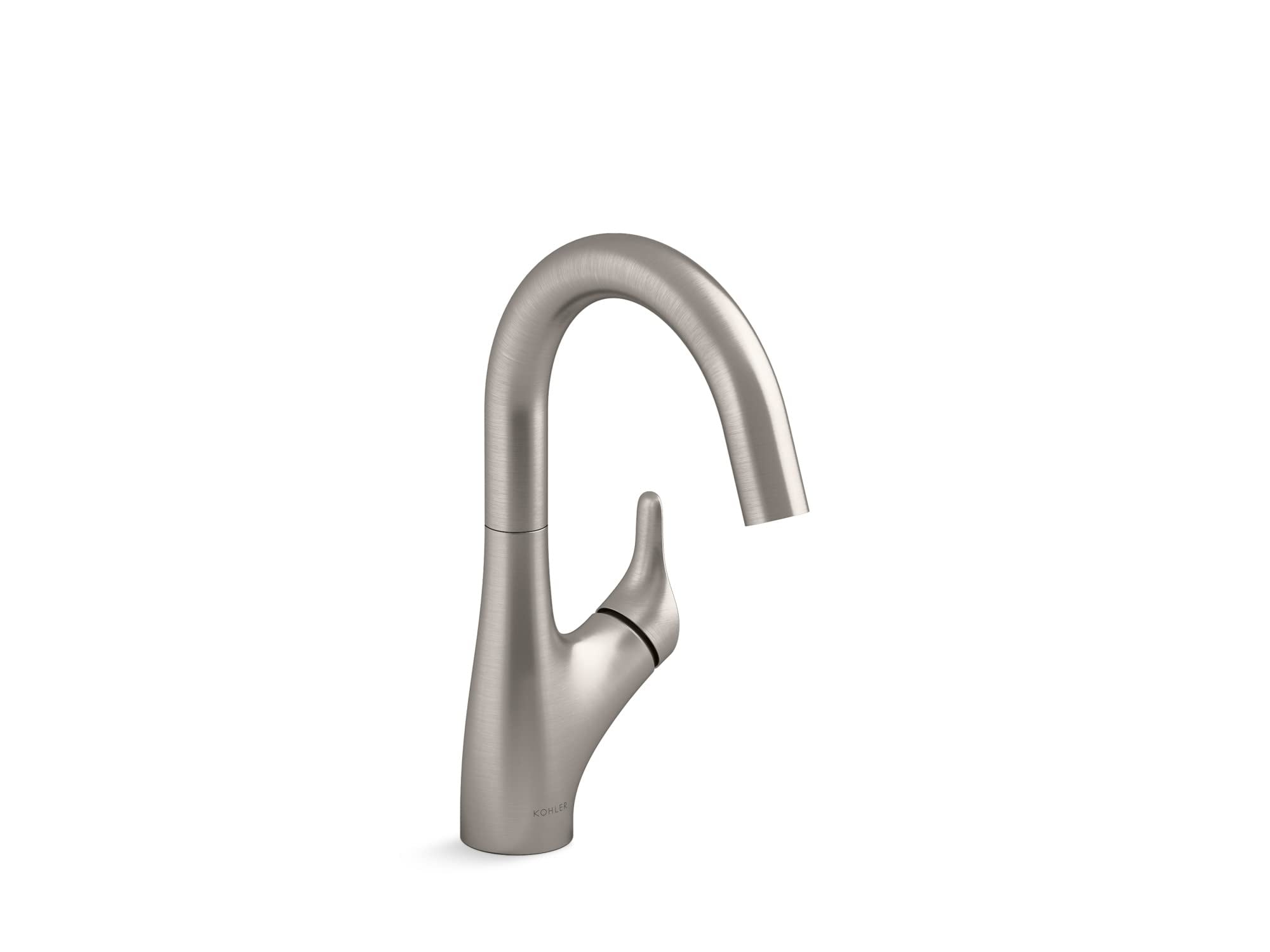 Kohler 30472-Vs Rival Single Handle, Bar Sink Faucet, Vibrant Stainless