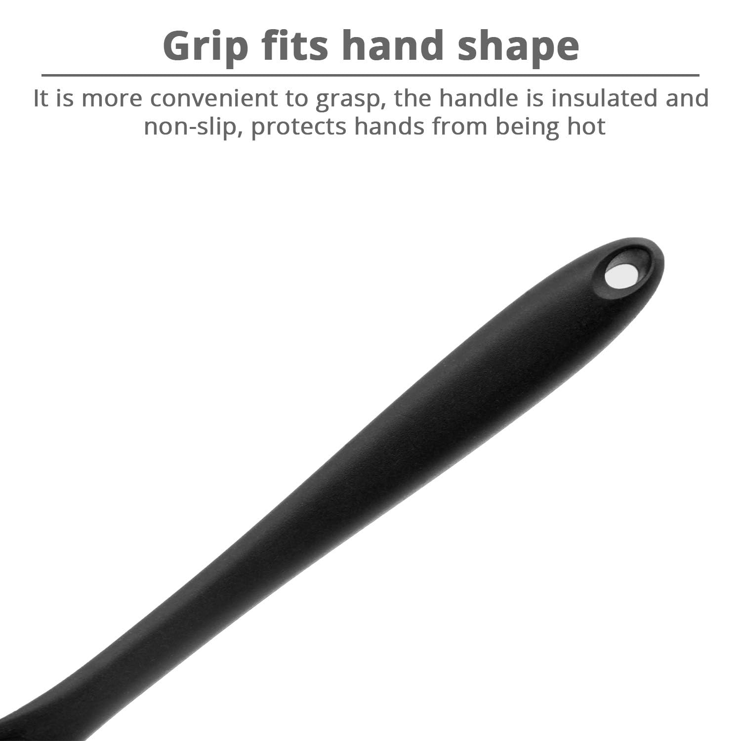 Kufung Silicone Pasta Fork (11.2''), High Heat Resistant To 480F, Food Grade Pasta Spoon, Bpa Free, Spaghetti Strainer & Server