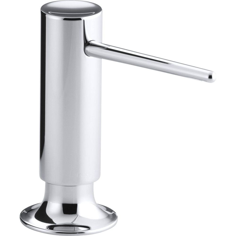 Kohler 468388 1995-Cp Soap And Lotion Dispenser, 4.43 X 2.00 X 4.00 Inches, Polished Chrome