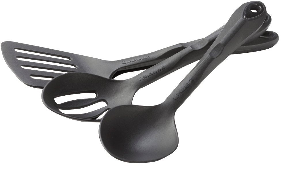 Coghlan'S Nylon Cooking Utensil Set, 3-Piece , Black