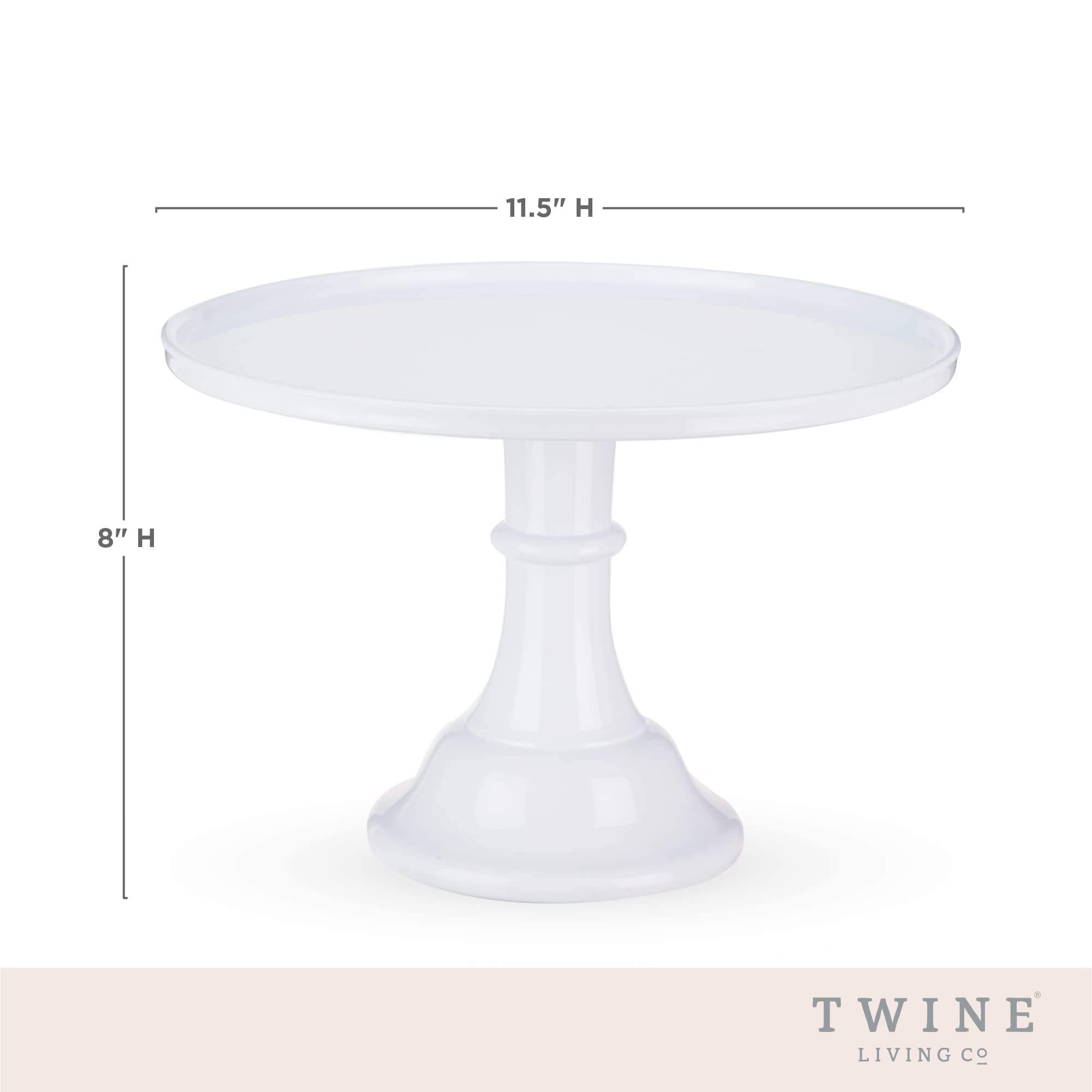 White Melamine Cake Stand By Twine Living