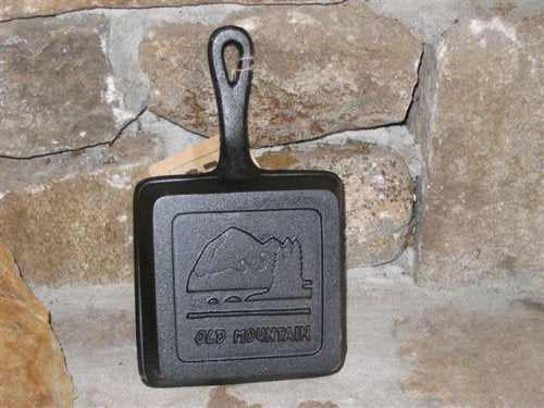 Old Mountain Pre Seasoned 5 X 3/4 Inch Square Skillet
