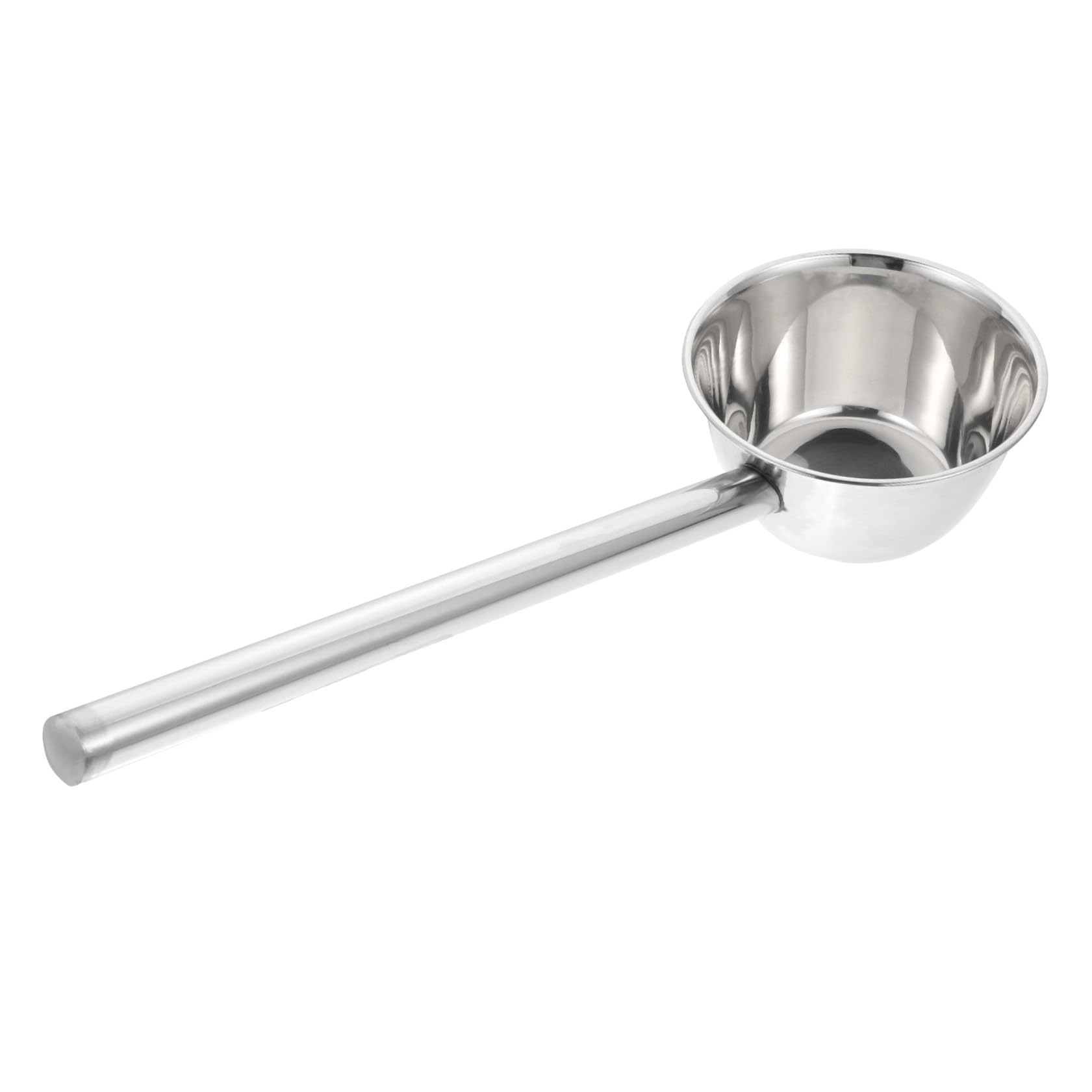 Long Handle Water Ladle Stainless Steel Kitchen Water Scoop 18.30 in Extended Dipper for Cooking Plant Watering Garden Use Home 