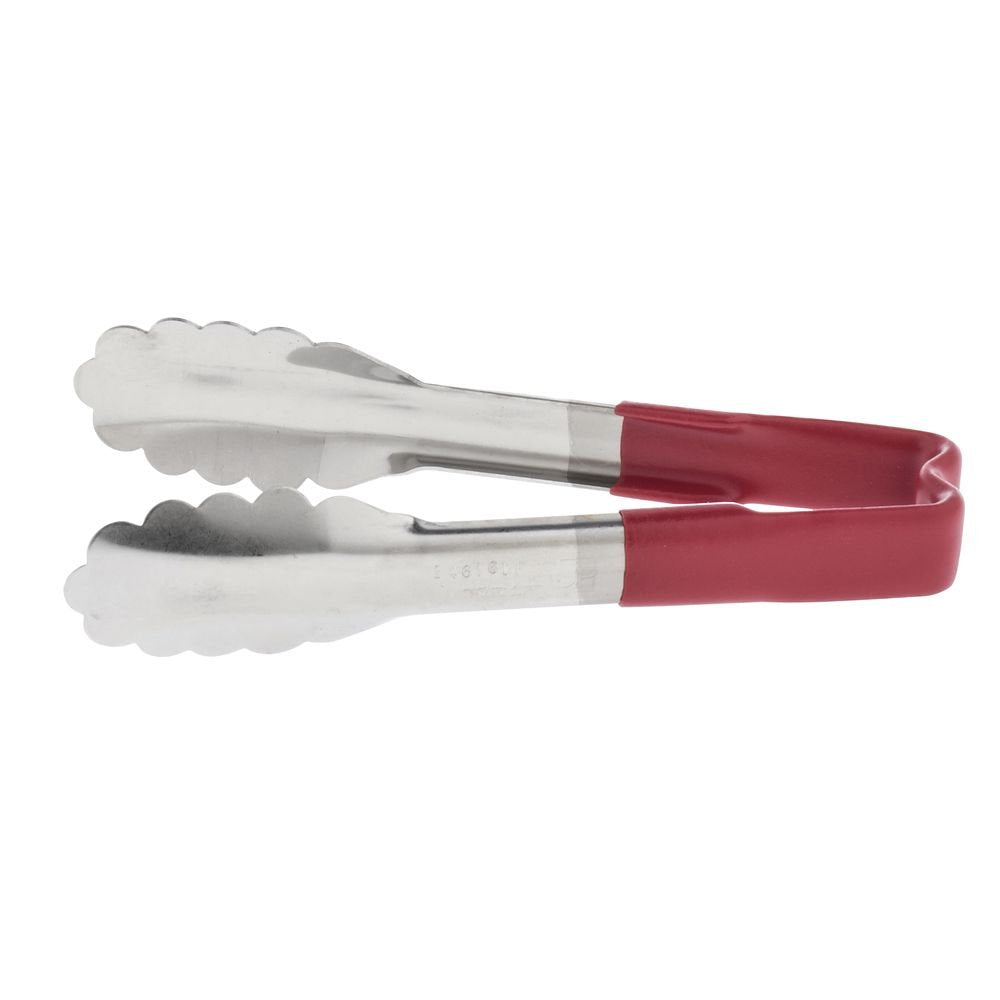 Vollrath S/S Red Handled 6'' Tong