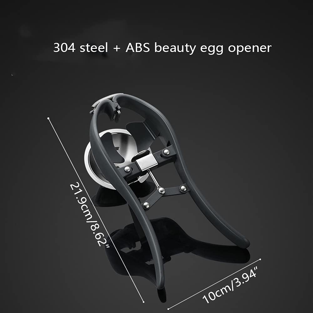Egg Cracker,L Egg Opener, Automatic Egg Cracking Tool, Easy Eggshell Cuttereggshell Cutter Egg Separator Creative Kitchen Tools