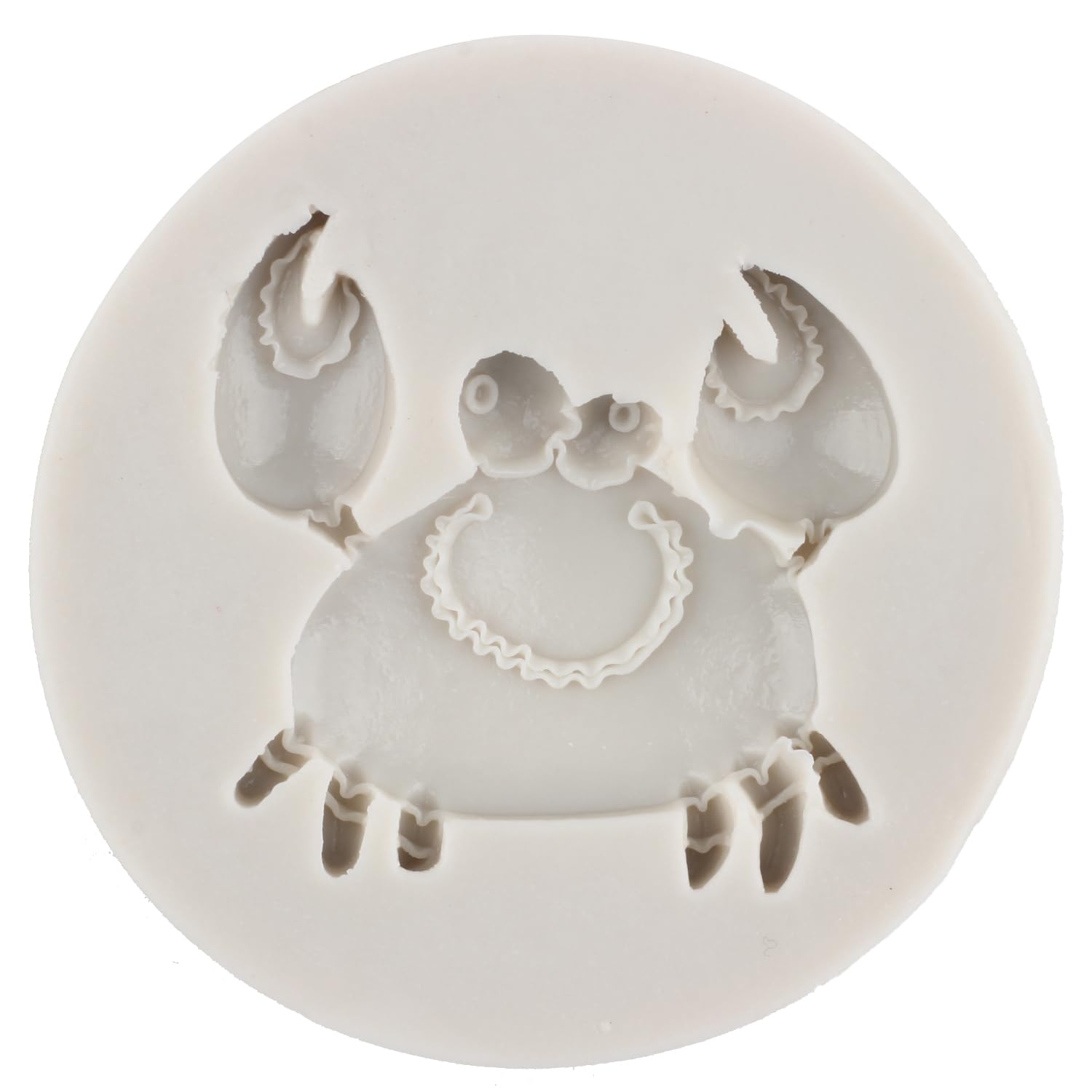 Mypracs Marine Theme Fondant Silicone Mold Seashell Conch Mermaid Tail Seahorse Crab Coral Fish Baking Silicone Molds For Cake D