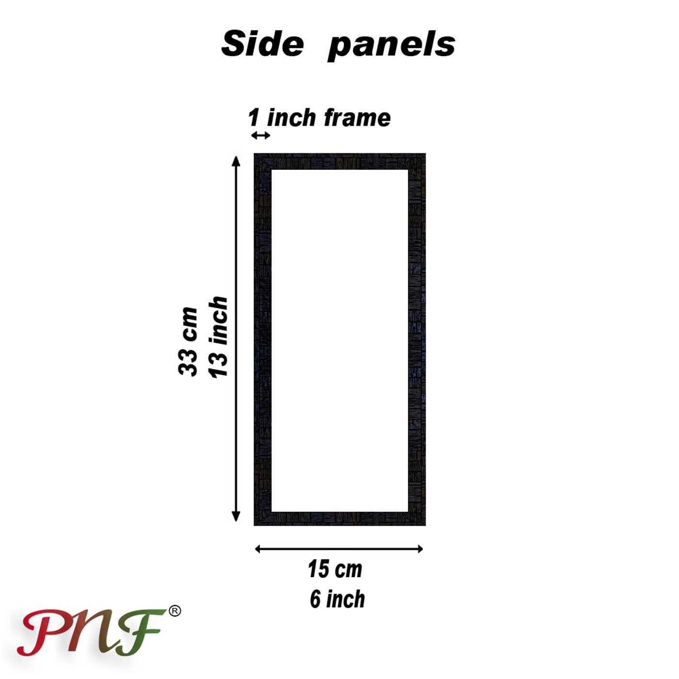 pnf Poster And Frames Hand Painted Landscape Scenery With Acrylic Sheet | Living, Bedroom | Home Decoration | Best Gifting Optio