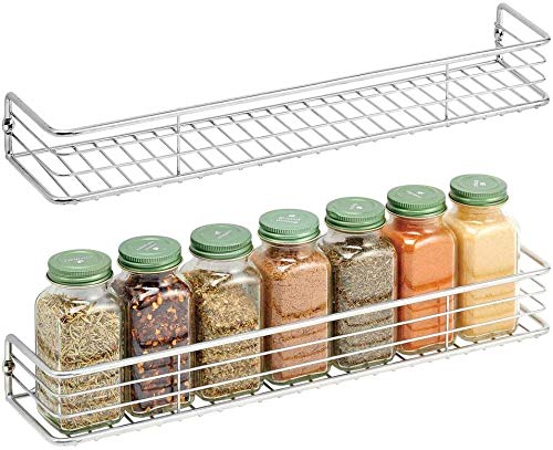 Indian Decor. Alloy Steel Spice Rack, Chrome