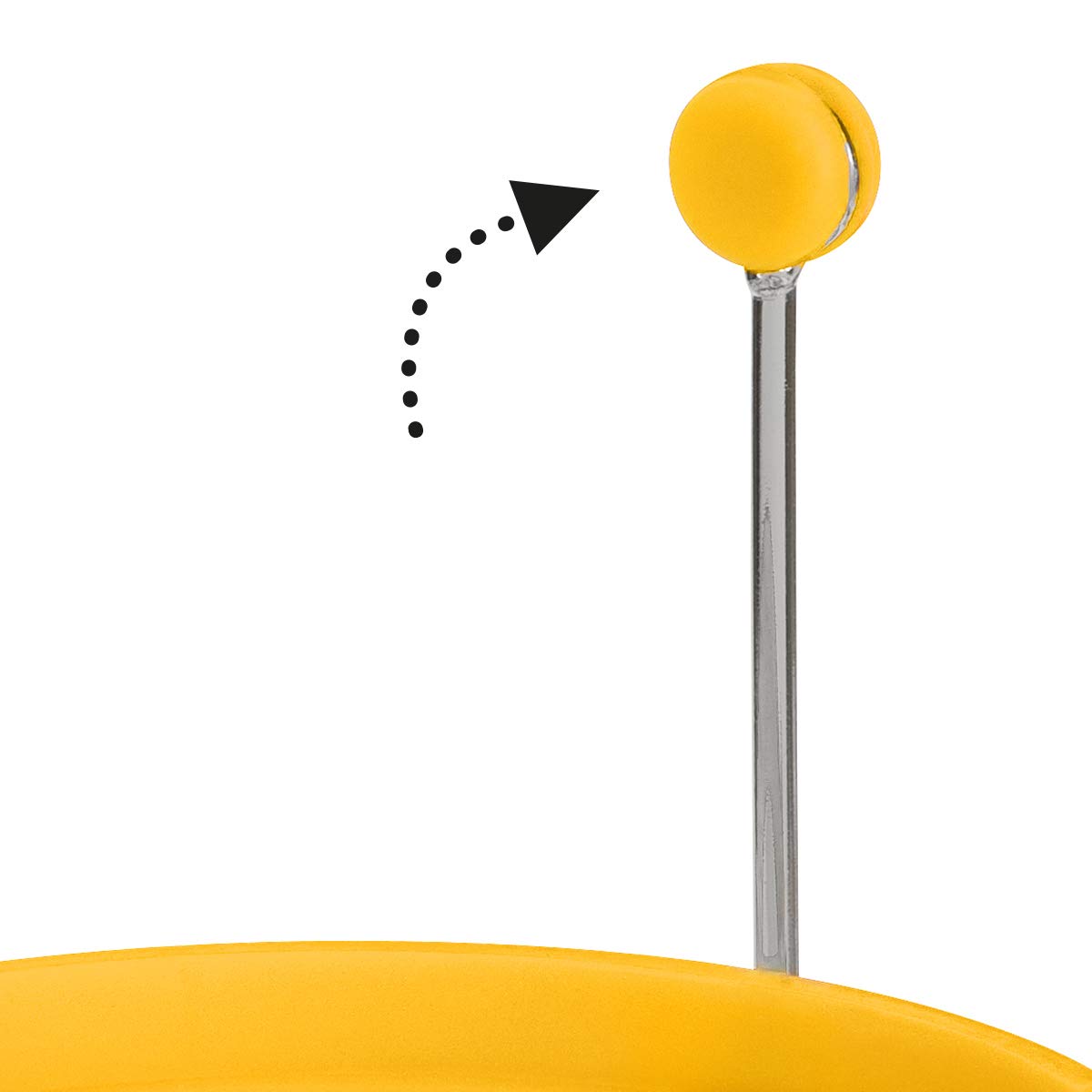 Trudeau, Standard, Yellow Maison Set Of 2 Egg Rings (0537083)