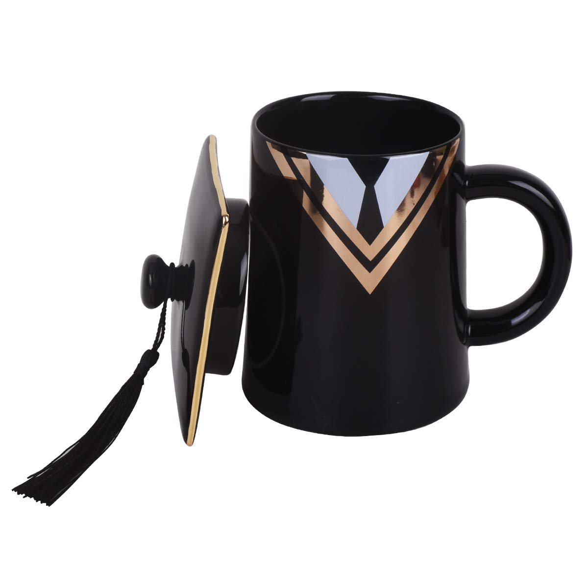 Vencer 2024 ''Happy Graduation'' Graduation Present/Bachelor'S Degree Present-Graduation Cap Mug Bachelor Cap As Graduation Part