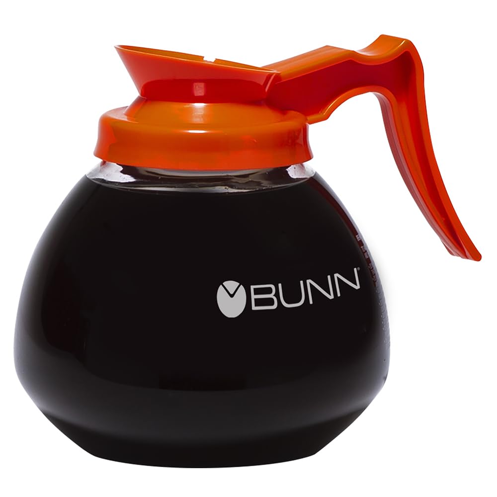 Bunn 12-Cup Glass Coffee Decanter, Orange