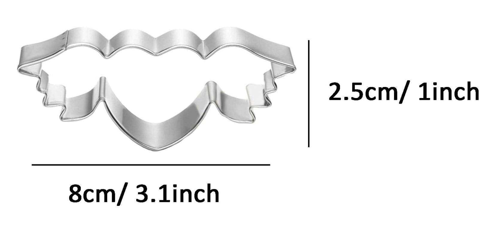 Wjsyshop Heart With Wings Shape Cookie Cutter