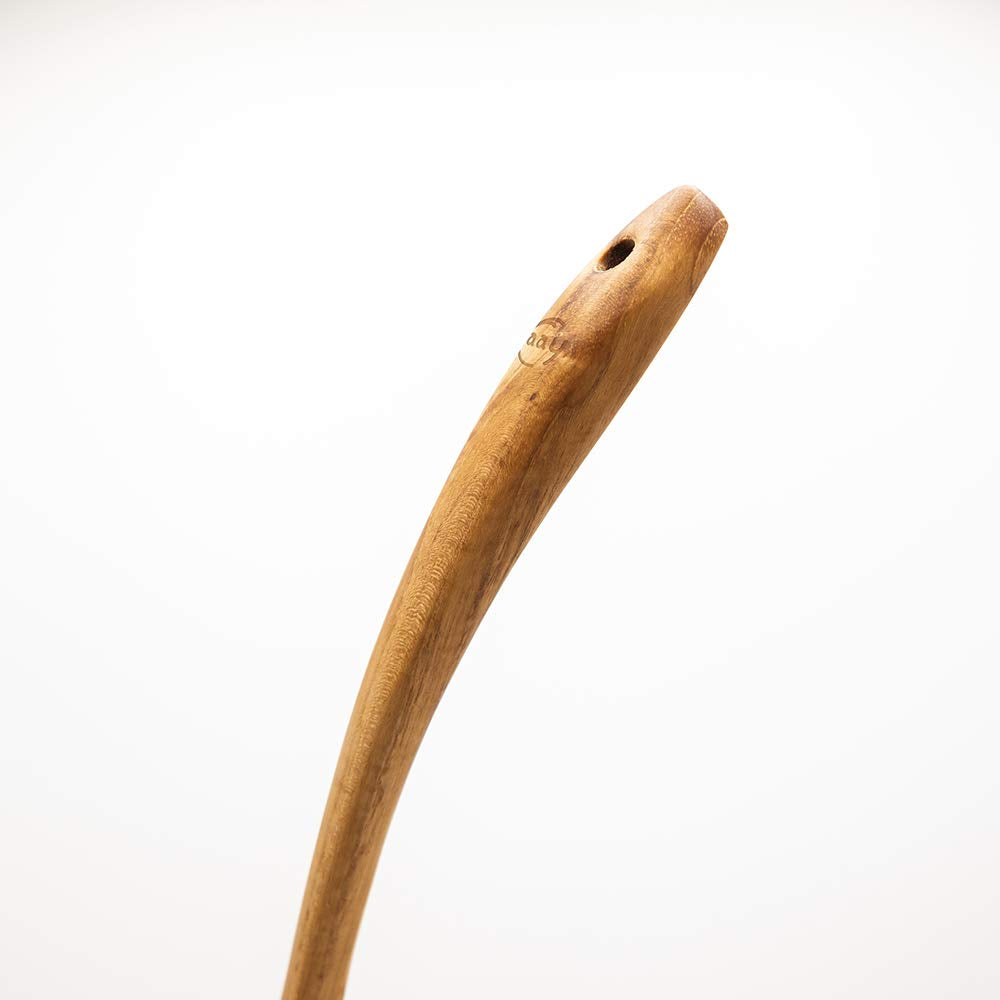 Faay Ladle, Serving Ladle, Cooking/Kitchen Ladle | 100% Eco Friendly Server Gravy Ladle, Wooden Kitchen Tool, Hand Carved Wood U