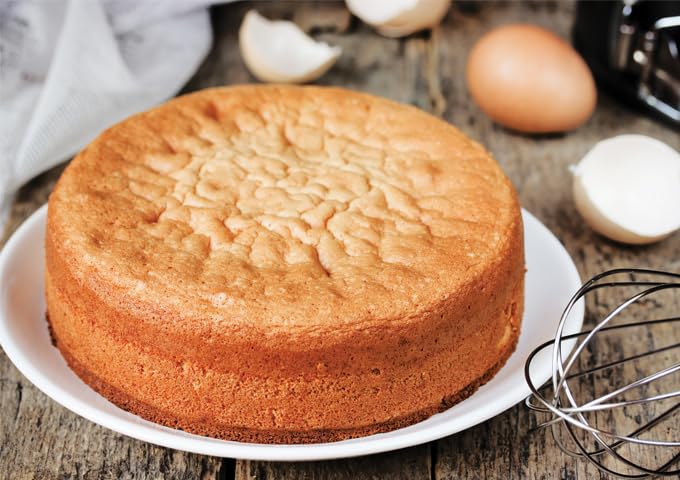 Winco Round Cake Pan, 14-Inch, Hard Anodized Aluminum