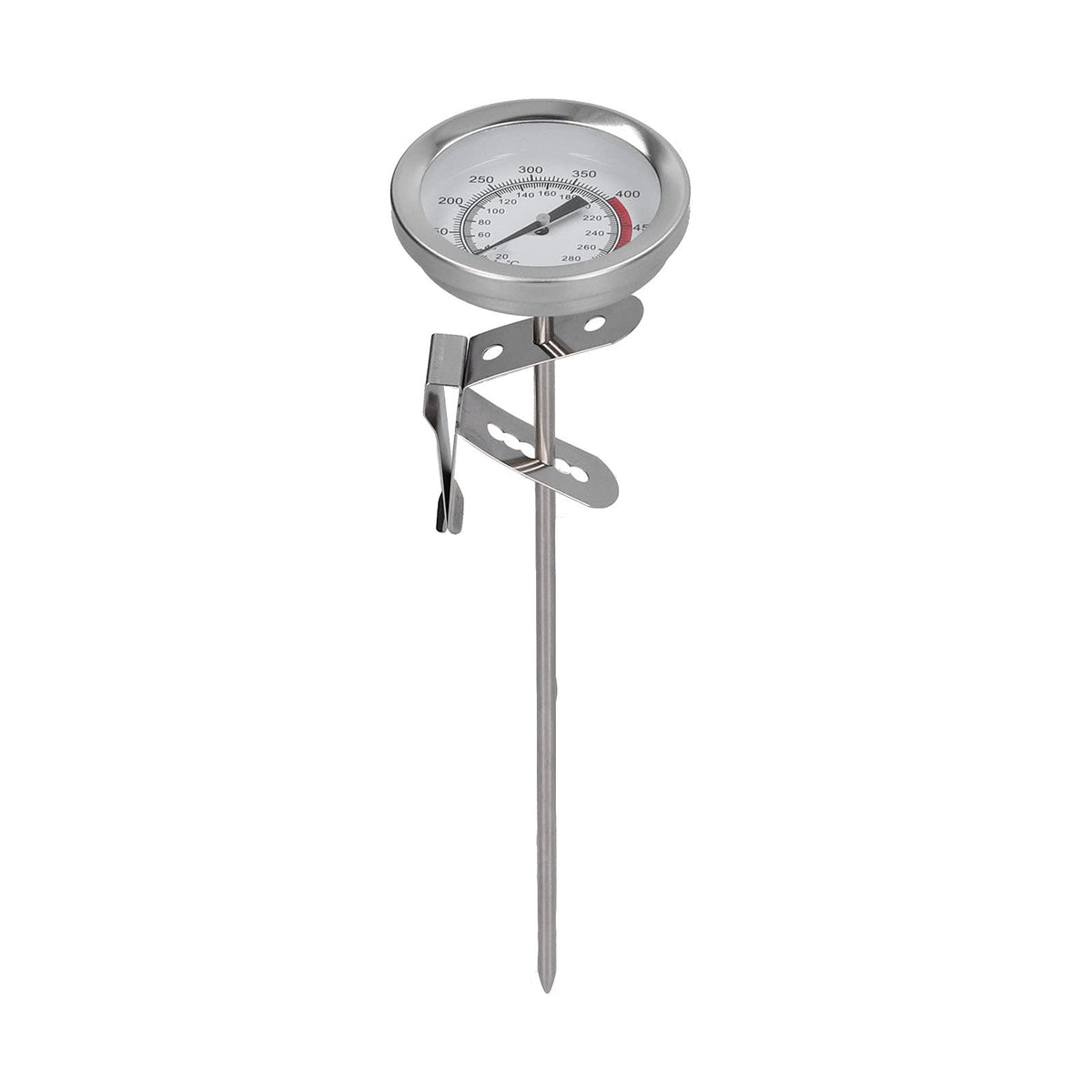Stainless Steel Frying Thermometer Milk Tea Coffee Fryer High Temperature Thermostat For Turkey Bbq Grill Meat Oil Milk Yogurt T