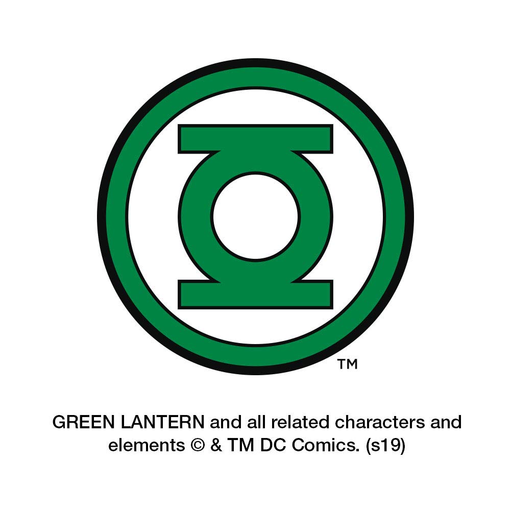 Green Lantern Green Lantern Icons Logo Ceramic Coffee Mug, Novelty Gift Mugs For Coffee, Tea And Hot Drinks, 11Oz, White
