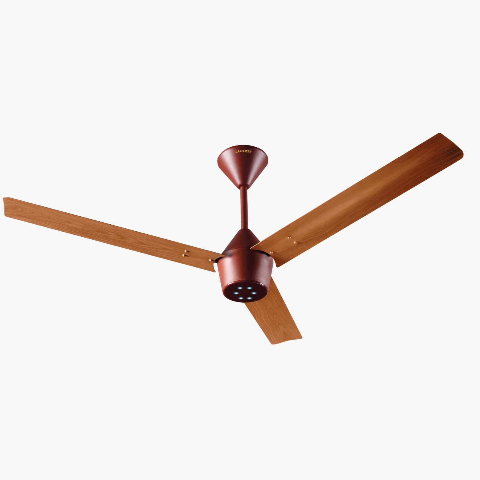Luker Jvluker Usa 1200Mm Radial Wood Bldc | Energy Saving Ceiling Fan With Remote | Bee 5 Star Rated Energy | Saves Upto 60% On